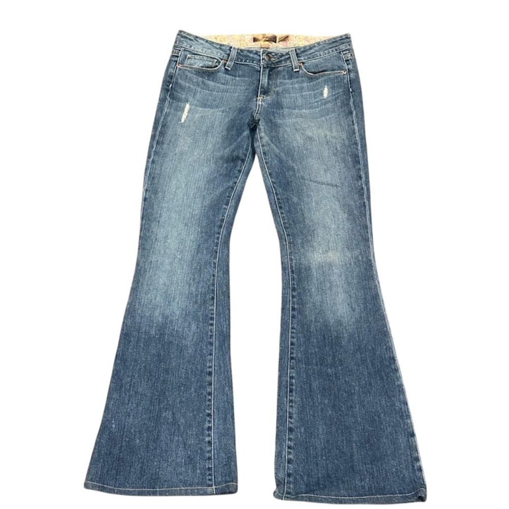 Paige Premium Denim Bell Canyon Low Rise Flare Jean 29